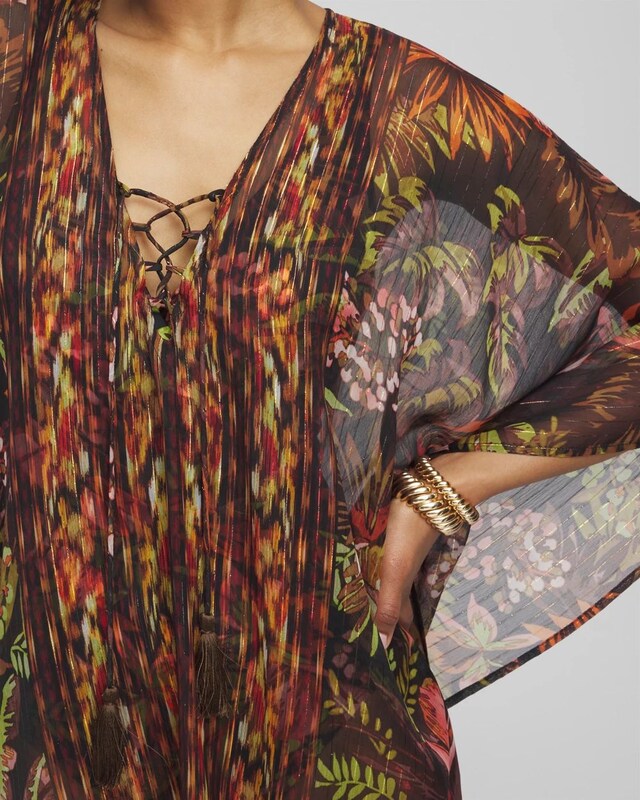Miraclesuit Botanico Caftan Cover up - image 4